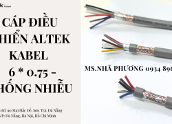 CÁP ĐIỀU KHIỂN 6 X 0.75 ALTEK KABEL SH-500 CÓ SẴN – GIAO NGAY