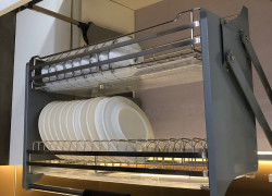 Kệ Bát Đĩa Nâng Hạ Hiện Đại, Cao Cấp, Di Động TaKing