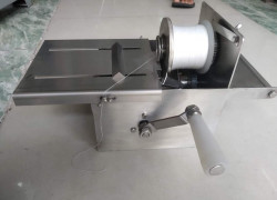 Máy buộc chỉ xúc xích quay tay - cơ sở nhỏ