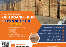 Giải pháp quản lý mua bán, gia công gỗ, ván ép