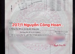 🔴💥Bán đất kiệt Ô tô 207/1 Nguyễn Công Hoan - Cách đường chính đúng 10m