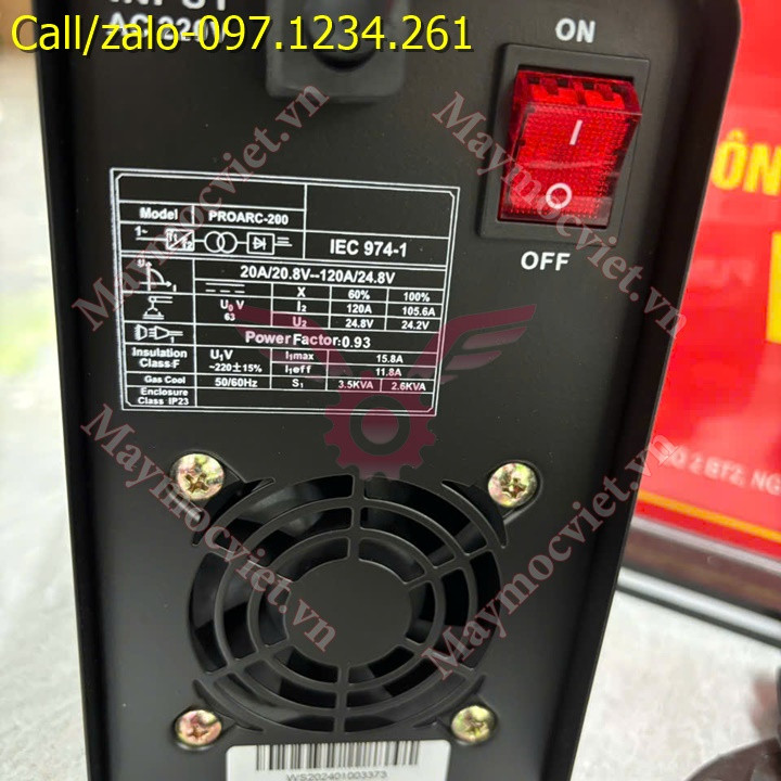 Máy hàn que Fumak Proarc 200 giá rẻ