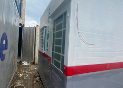 Container văn phòng 10 ft – làm từ vỏ lạnh