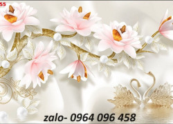 Tranh gạch 3d trang trí phòng khách đẹp - XM088