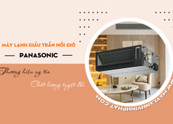 Điều hòa giấu trần PANASONIC giúp loại bỏ 99% bụi mịn/Thầu chuyên lắp tại quận 10