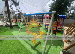 Xích đu trẻ em ngoài trời, xích đu mầm non giá rẻ