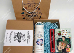 Set bình giữ nhiệt quà tặng 20/11 - độc đáo