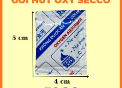 Gói Chống Mốc, Gói Hút Oxy 50cc bảo quản bánh mứt - thực phẩm