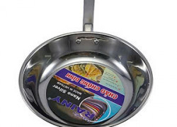 Chảo 3 đáy inox , Phủ Chống Dính  Rainy 22 RNC3-22DT