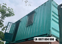 Container văn phòng 20ft thanh lý có sẵn máy lạnh