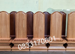 Bán bộ bài vị thờ thần linh, gia tiên, bà cô ông mãnh bằng gỗ