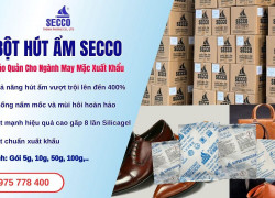 Bột hút ẩm SECCO – Giải pháp chống ẩm tối ưu