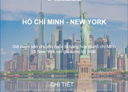 Cước vận chuyển hàng đi Newyork/Savannah/Norfolk