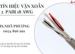 CÁP TÍN HIỆU VẶN XOẮN ALTEK KABEL 2 PAIR 18 AWG CÓ SẴN.