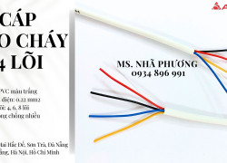 CÁP TÍN HIỆU BÁO CHÁY 4 LÕI 0.22 MM2