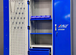 Tủ Treo Đồ Nghề 2 Cánh ALLY QT-HC04 – Giải Pháp Lưu Trữ Chuyên Nghiệp Cho Xưởng & Gara