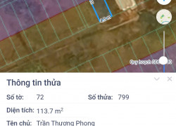 Bán đất khu giáo viên trường Hướng Nghiệp - đường Võ Trường Toản (P Vĩnh Quang cũ, P Rạch Giá, An Giang)