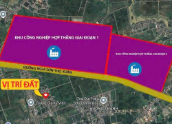 Bán đất sát khu công nghiệp hợp thắng - triệu sơn - thanh hóa