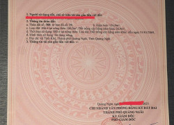 🌊 ĐẤT BIỂN ngay bãi tắm MỸ KHÊ – TỊNH KHÊ GIÁ CHỈ 14 TRIỆU/M²