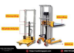 Kinh nghiệm sử dụng xe nâng tay cao mini 200kg an toàn và hiệu quả