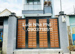 Bán Nhà Đúc 2 Tầng 79m² Nở Hậu Gần Mặt Tiền Dương Công Khi Nhà Máy Nước Tân Hiệp.