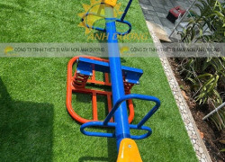 Bập bênh đòn đôi ngoài trời, bập bênh đôi mầm non