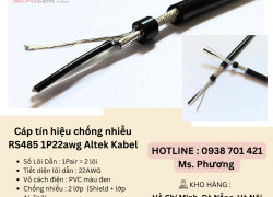 Cáp tín hiệu chống nhiễu RS485 1P22awg Altek Kabel Đà Nẵng, Hà Nội, Hồ Chí Minh