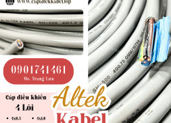 Cáp điều khiển 4x0.5/4x0.75/4x1.0/4x1.5 Altek Kabel chính hãng