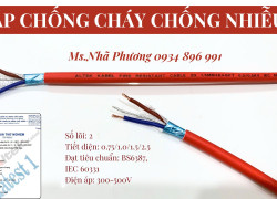 CÁP TÍN HIỆU CHỐNG CHÁY, CHỐNG NHIỄU 2*1.5 MM2 ĐÀ NẴNG