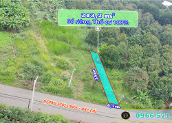 BÁN ĐẤT THỔ CƯ (6,7mx35m) MT ĐƯỜNG NHỰA “ SUỐI CHỒN-BÀU CỐI” GIÁ CHỈ 1,45 TỶ.