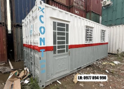 Container văn phòng 20 feet dùng để ở + cont văn phòng