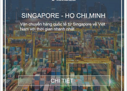 Vận chuyển hàng từ Singapore về Việt Nam