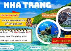 CHỐT tour trong tháng 11 để nhận ưu đãi cực lớn chỉ có tại SGC Tourist