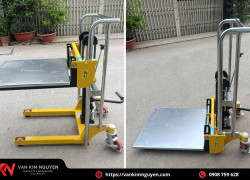 Tối ưu không gian – tăng hiệu quả làm việc với xe nâng tay cao mini 400kg!