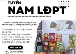 TUYỂN LAO ĐỘNG PHỔ THÔNG NAM (22–29 tuổi)