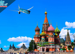 Săn vé rẻ đi Moscow cùng Vietnam Airlines chỉ từ 19.299.000đ