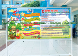 Bảng biểu mần non in pp di dộng