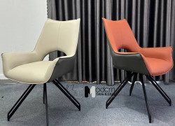 Ghế ăn thân xoay nệm dày CRAB 5A-P tại HCM