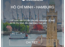 Vận chuyển hàng từ Việt Nam đi Hamburg, Đức