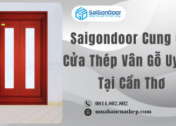 Saigondoor Cung Cấp Cửa Thép Vân Gỗ Uy Tín Tại Cần Thơ