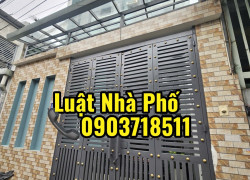 SIÊU PHẨM 2 TẦNG NHÀ MỚI KIÊN CỐ MỘT TRỤC LIÊN KHU 2-5, HIỆP THÀNH, QUẬN 12