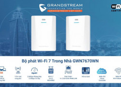 BỘ PHÁT WIFI GRANDSTREAM GWN7670WM – Hiệu năng mạnh mẽ, phủ sóng vượt trội!