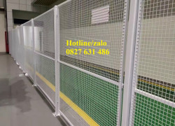 Thép hàng rào ngăn kho vật tư, Vách ngăn nhà xưởng, Hàng rào an ninh