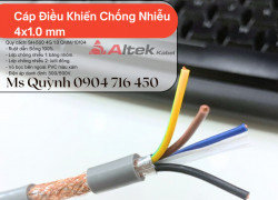 Cáp điều khiển tín hiệu 4x1.0, 4x1.5 Altek Kabel Đà Nẵng, Hà Nội