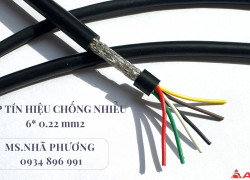 CÁP CHỐNG NHIỄU 6*0.22 MM2 CÓ SẴN – GIAO NGAY