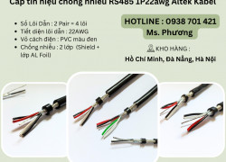 Cáp tín hiệu vặn xoắn RS485 2p22awg Altek Kabel Đà Nẵng, Hà Nội, Hồ Chí Minh