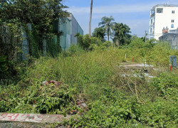 Bán gấp đất đường Vườn Lài An Phú Đông 213m2 giá 14 tỷ, ngan tới 7,5 m, đường xe hơi thông gần bờ sông Sài Gòn thuận