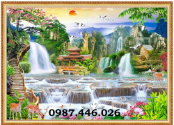 Tranh 3d gạch ốp tường HP0872
