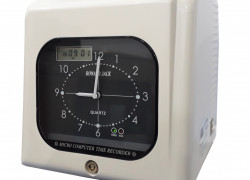 MÁY CHẤM CÔNG THẺ GIẤY  990N/A tặng kèm thẻ giấy và kệ đựng thẻ