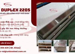 Thép Duplex 2205 Unico - Vật liệu cao cấp